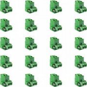 20x TFKC 2.5 / 2-STF-5.08 Conector para placa de circuito impresso