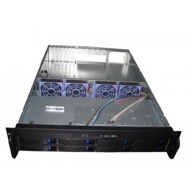 TGC Gabinete Rack 2U com Backplane p/ 8 HDs