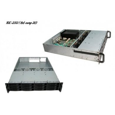 TGC Gabinete 2U 12 Baias HD 3.5 SAS/SATA