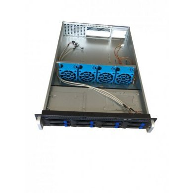 TGC GABINETE RACK 2U COM BACKPLANE P/ 8 HDS