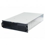 TGC Gabinete Server Rack 3U 19 Polegadas Suporta Boards ATX até 12x13 Polegadas, 6 baias de 5.25 externa, 4 baias de 3.5 interna, Suporta Fo