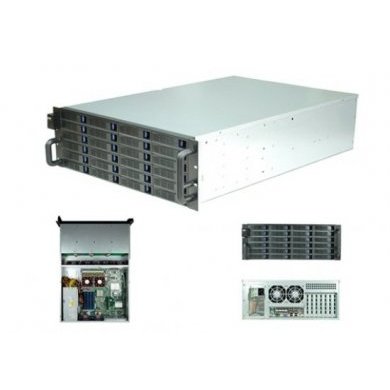 TGC-4324/R3G-6650P TGC Gabinete Rack 4U 24 Baias SAS/SATA