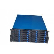 TGC GABINETE 4U RACK 24 GAVETAS SAS/SATA 6G Backplane Hotswap 2.5 ou 3.5 com 6x Conectores SFF-8087, Aceita Fo