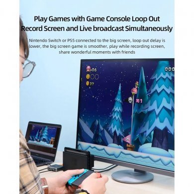 THB01 Hagibis placa de captura de video HDMI 4K