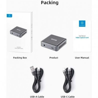 THB01 Hagibis placa de captura de video HDMI 4K