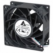 Fan 48V 1.50A 4 fios 92x92x38mm Delta Electronics Ball Brushless 13.5K RPM 182CFM, 71 dBA