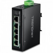 Trendnet Switch Industrial 5 Portas Fast Ethernet 4 portas POE+ de até 90W IP50 (sem fonte de alimentação)