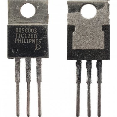 TIC126D Tiristor SCR TIC126D TO-220 (Kit 12x unidades)