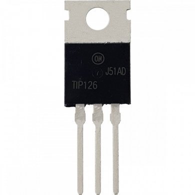TIP126 Kit 5x TIP126 Transistor BJT PNP 80V 5A TO-220