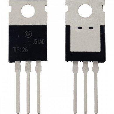 TIP126 Kit 5x TIP126 Transistor BJT PNP 80V 5A TO-220