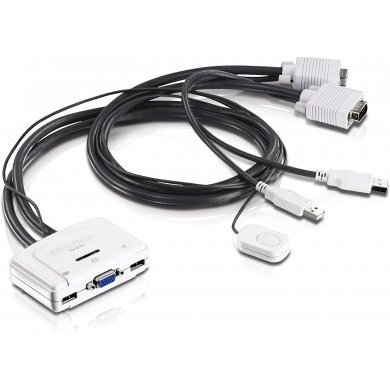 TK-217I TrendNet Chaveador KVM VGA 2 portas USB