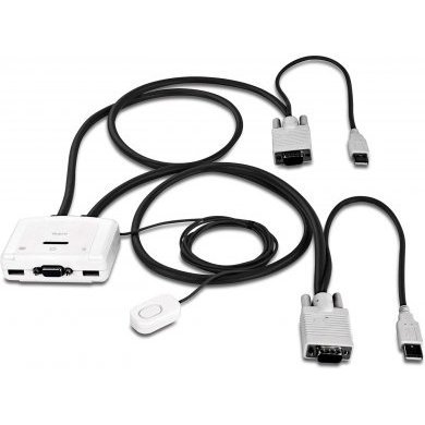 TK-217I TrendNet Chaveador KVM VGA 2 portas USB