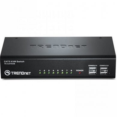 TK-CAT508 Chaveador KVM TRENDnet 8 Portas