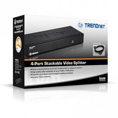 TK-V401S TRENDnet Spliter VGA 4 portas