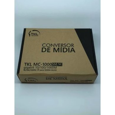 TKL-MC1000SM TKL Conversor de Mídia Gigabit Monomodo 20KM