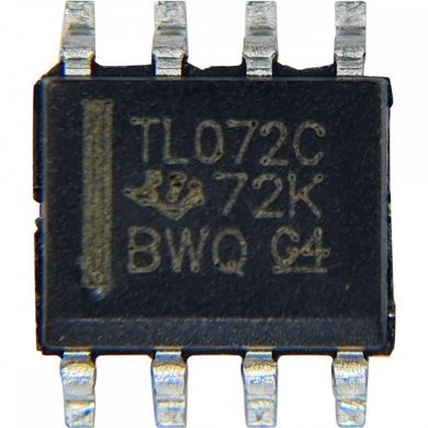 TL072C 10x Ci amplificador operacional TL072CDR Dual SOIC-8