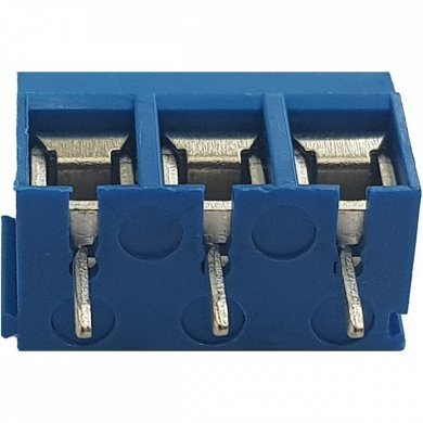 TL203V-03P Borne TL203 KRE 3 vias plástico azul 10mm (Kit 10x)