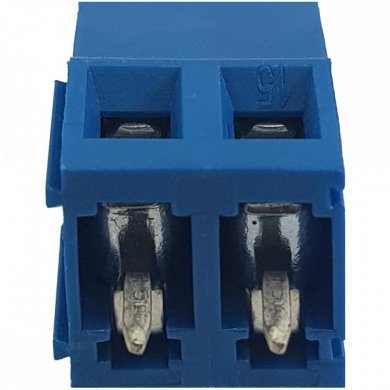 TL206V-T-03P Borne TL206 KRE 2 vias plástico azul 14mm (Kit 10x)