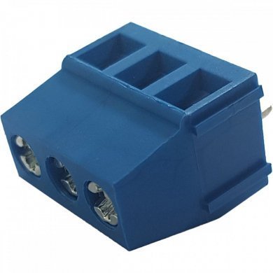 TL206V-T-3P Borne TL206 KRE 3 vias plástico azul 14mm (Kit 20x)