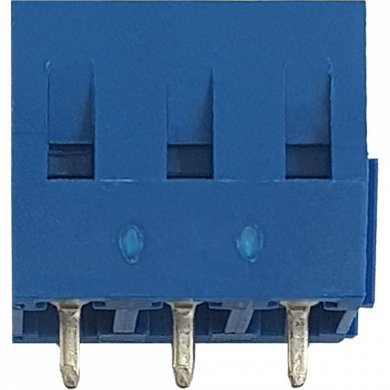 TL206V-T-3P Borne TL206 KRE 3 vias plástico azul 14mm (Kit 20x)