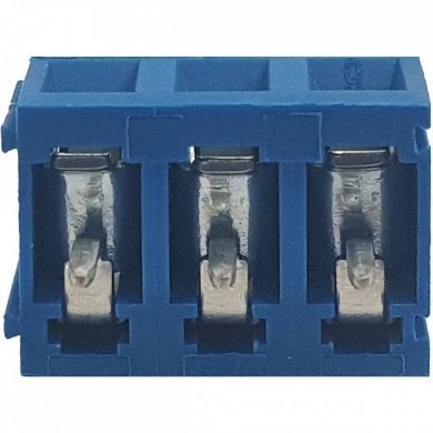 TL206V-T-3P Borne TL206 KRE 3 vias plástico azul 14mm (Kit 20x)