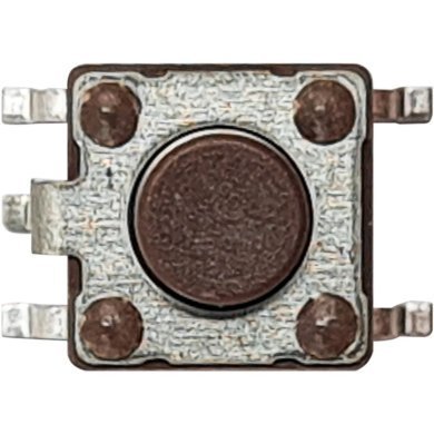 TL3301AF160QG 100x Switch tatil push button 6x6x4.3mm SMD 5 pinos marrom