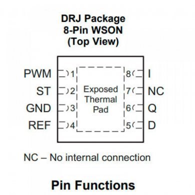 TL4242DRJR Ci T4242 LED Lighting Driver Adj LED DRIVER WSON-8