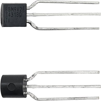 TL431BQLPR 50x Ci TL431 T431BQ Regulador Shunt ajustavel TO92 Texas Ins