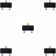 Regulador shunt TL431 SMD SOT-23-3 (Kit 5x und) 