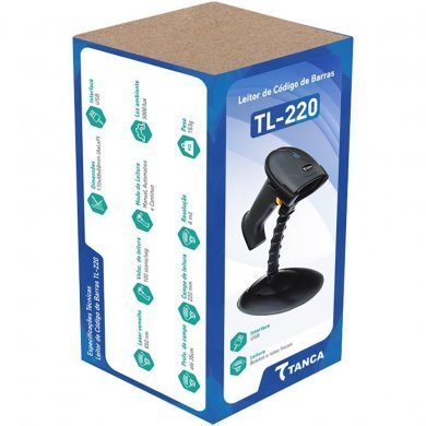 TL-220 Tanca Leitor de Codigo de Barras Laser USB