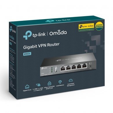 TL-ER605 TP-Link Roteador Omada VPN Gigabit Multi WAN Load Balance