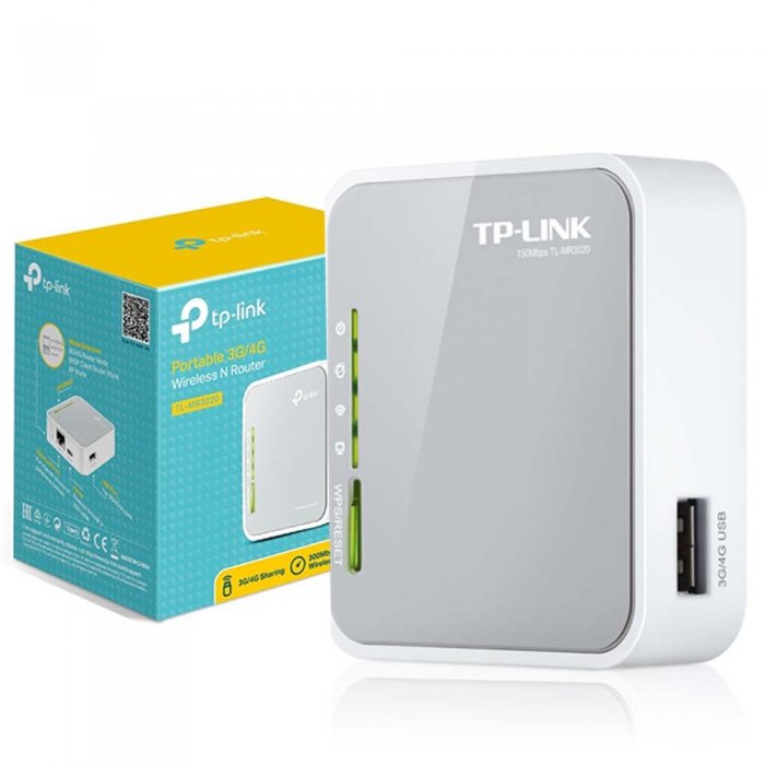 TL MR3020 TP Link repetidor e roteador portatil 3G 4G