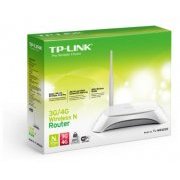Roteador Wireless TP-Link 3G 150Mbps MR3220 4x LAN 10/100Mbps, 1x WAN 10/100Mbps Antenna 5dBi Padrão N Tecnolo