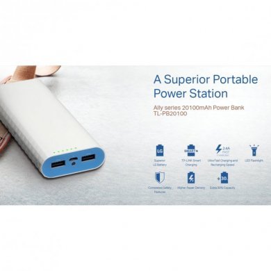 TL-PB20100 TP-LINK Ultra Compact Power Bank 20100ma
