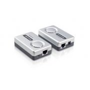 Kit Adaptador Power Ethernet TP-Link Transporta Energia e Dados até 100 metros de distância, Saída tripla 12, 