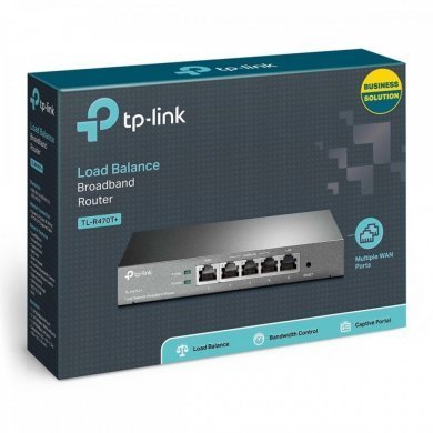 TL-R470T+ TP-Link Roteador Load Balance Fast R470T+
