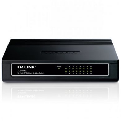 TL-SF1016D TP-LINK Switch 16x 10/100Mbps RJ45
