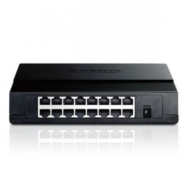 TP-LINK Switch 16x 10/100Mbps RJ45
