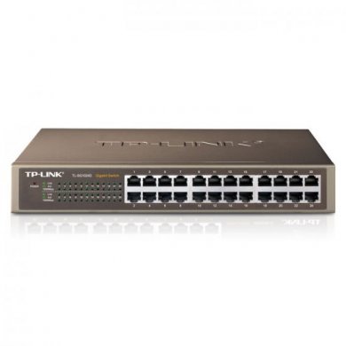 TL-SG1024D TP-Link switch 24 portas gigabit RJ45 Rack
