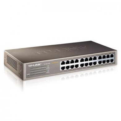TL-SG1024D TP-Link switch 24 portas gigabit RJ45 Rack