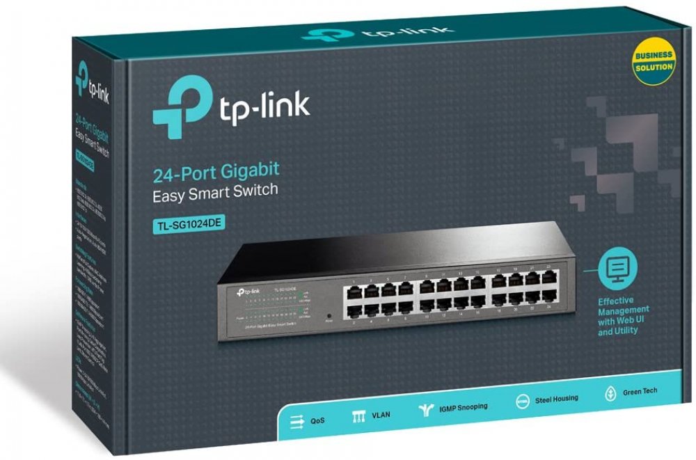 TL-SG1024DE TP-Link Switch 24 Portas Gigabit Easy Smart