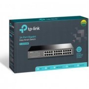TP-Link Switch 24 Portas Gigabit Easy Smart 24 portas RJ45 de 10/100/1000Mbps