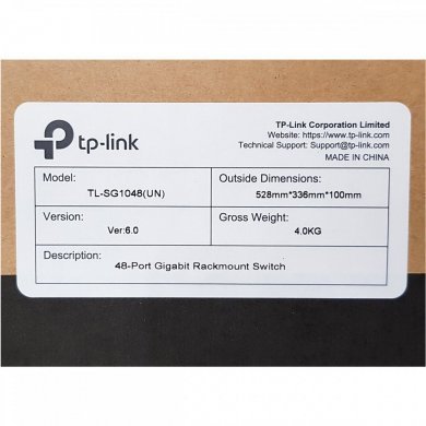 TL-SG1048 TP-Link Switch 48x RJ45 Gigabit 10/100/1000MBps