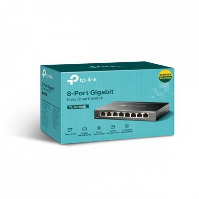 TL-SG108E TP-Link Switch Gigabit 8 Portas Easy Smart