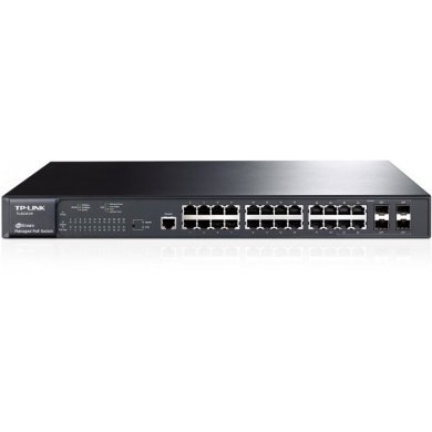 TL-SG3424P TP-Link T2600G-28MPS Switch 24x RJ45 Gigabit PoE