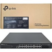 TP-Link Switch 24x Gigabit 4x SFP JetStream Gerenciá ...