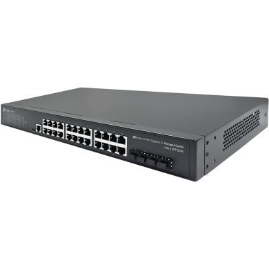 TL-SG3428 TP-Link Switch 24x Gigabit 4x SFP JetStream Gerenciável L2+