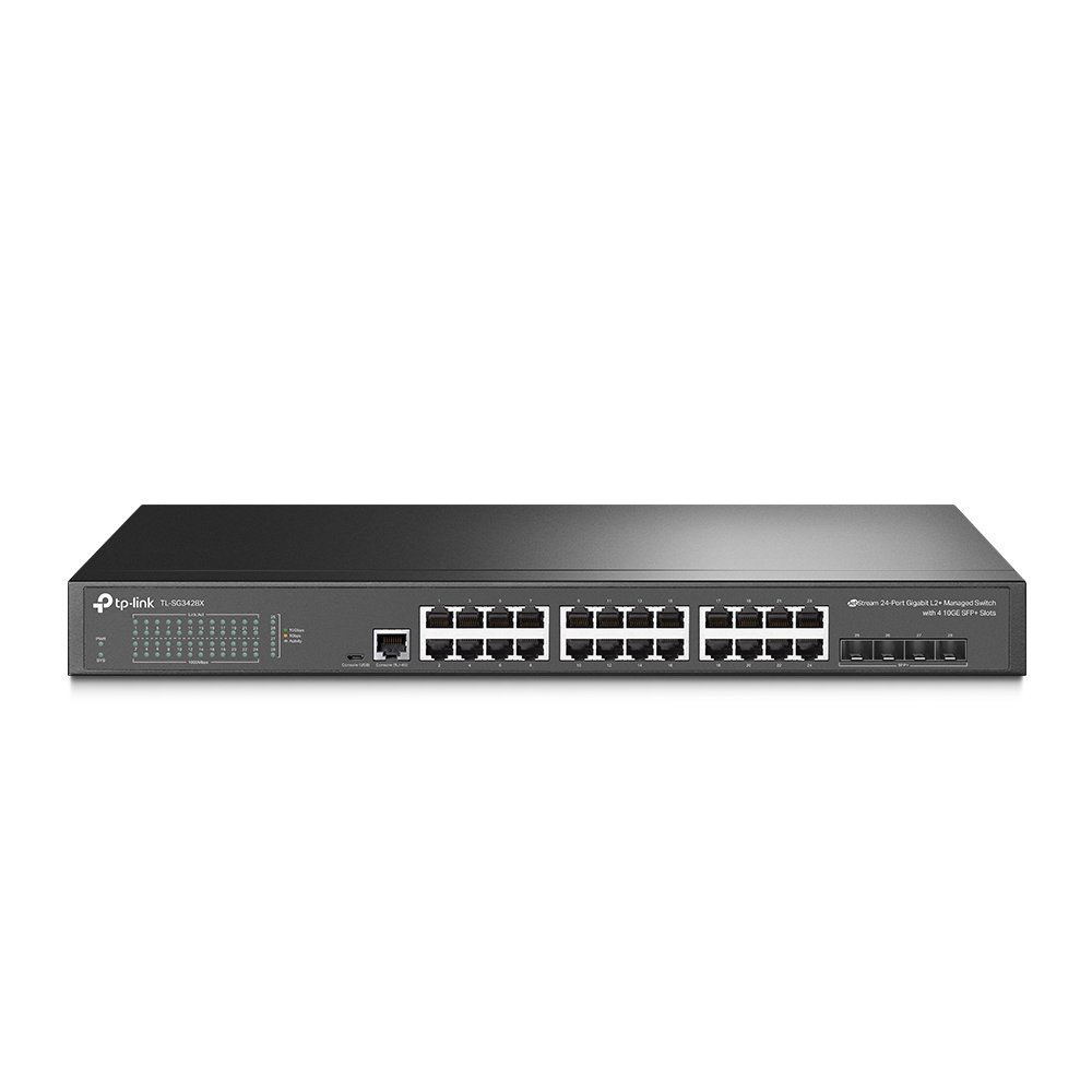 TL-SG3428X TP-LINK Switch gerenciável 24 portas gigabit L2+
