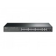 TP-Link Switch T1500-28PCT PoE+ 24 Portas 10/100Mbps,  Smart Gigabit de 4 Portas 10/100Mbps
