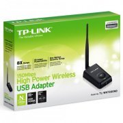 Adaptador High Power Wireless TP-link 2.4 Ghz USB 150 Mbps Antena Destacável 5dB